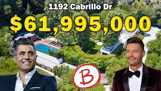 Ryan Seacrest's $62,000,000 Mansion | 1192 Cabrillo Dr | Beverly Hills | Real Estate Agent Reacts