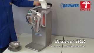 Brunner-Anliker commercial cheese grater HLR