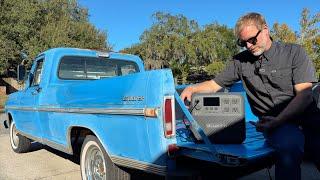 Restoring a Classic Truck! BLUETTI Elite 200 | BEST Portable Power Station