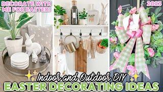 *NEW* EASTER DECORATE WITH ME SPRING 2023  | DIY Indoor + Outdoor Easter Decoration Ideas!