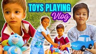 Toys Playing Vlog | Fun Learning With Phupho Somi | Hussnain Ali #toys #toysvideo