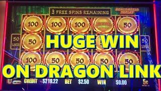 DRAGON LINK RESPIN  MASSIVE WIN  Grand Casino Minnesota