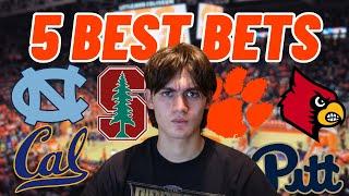 5 BEST BETS FOR COLLEGE BASKETBALL 1/1!