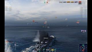 World of Warships: SEVEN Brawling Kills; Schlieffen Secondaries go BRRRRR in Asymmetric Game Mode!