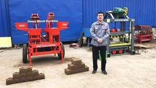 M7M1 hydraform soil interlocking brick machine make LEGO interlock CLC Block with double presser