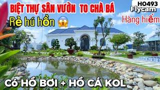 HIẾM đến KHÓ TIN Bán Biệt Thự Sân Vườn rẻ hú hồn, nhanh mới kịp | Nhà vườn 365 Bình Chánh | H0493