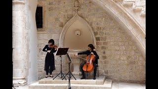 Đana Kahriman i Vid Veljak (DSO) - Passacaglia u g molu za violončelo i violinu