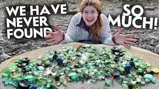 What We Found In 6 Hours. The Most Sea Glass We’ve Ever Found!