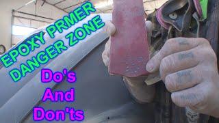 How To Use Epoxy Primer - Automotive Paint And Body Tech Tips