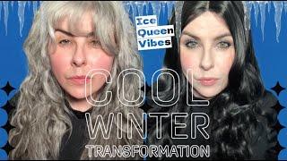 Cool Winter [color palette] Makeup / Wig - transformation