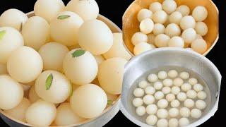 1/2 किलो दूध से 1/2 किलो अंगूरी रसगुल्ला | Rasgulla Recipe | Angoori Rasgulla