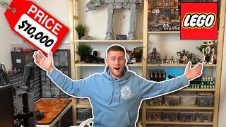 Moving my ENTIRE LEGO collection! (LEGO ROOM TOUR)!