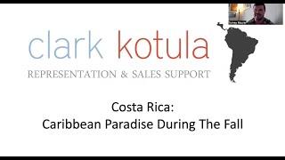 Webinar: Costa Rica, Caribbean Paradise during the Fall.