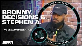 LeBron James REVEALS ALL in THE LEBRONVERSATION  | The Pat McAfee Show