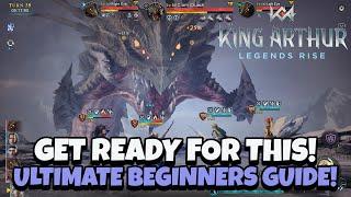 ULTIMATE BEGINNERS GUIDE! GET READY FOR OFFICIAL RELEASE! [King Arthur: Legends Rise]