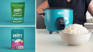 How to use a Rice Cooker by Dainty Rice