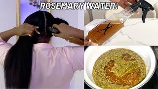 The Best Way To Use ROSEMARY For HAIR GROWTH | Extreme Thickness