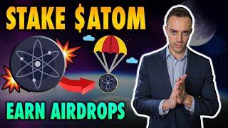 How To Stake Cosmos ATOM Coins With Keplr Wallet!
