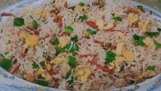 #Egg fried rice #Biryani style #Delicious fried recipe #Easy & quick anda fried rice recipe