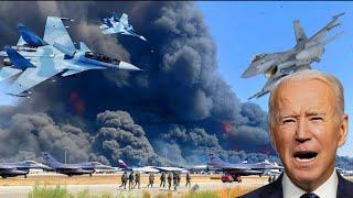 Shock The World! Russia Attacks Air Base in Kiev and Destroys 12 US F16s That Had Just Landed