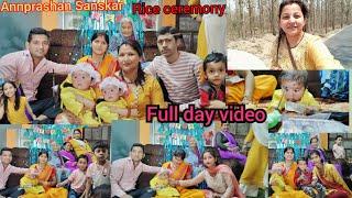 Annaprasan sanskar video | Rice ceremony full day vlog @yogita vlogs uttrakhand|