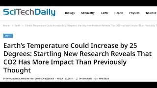 Science Snippets: Earth's Temperature Could Exceed 14 C