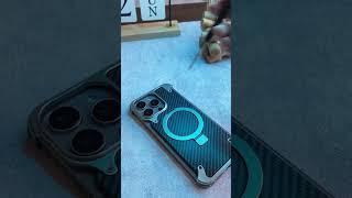 Try a different phone case. You can try this carbon fiber phone case.