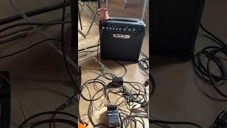 Making noise music using arduino, servo, contact mic, and a delay pedal.