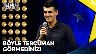 Azamat'ın Tercümanı, Jüriyi Gülme Krizine Soktu  | Yetenek Sizsiniz Türkiye