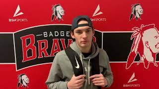 Badger Basketball Postgame Interview With Brad Hamilton 1/20/23