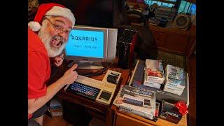 TJ Plays Mattel Aquarius in 2019 - Fun 1983 8bit Computer - Z80 Processor - Sleek Design - 1980s