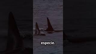 Madre Orca Enseña a Sus Crías el Arte de la Caza #madreorca #vidamarina #críasdeorca