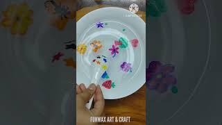 Magical floating pens painting | Trending floating pen art challenge #floating #art #viral #shorts