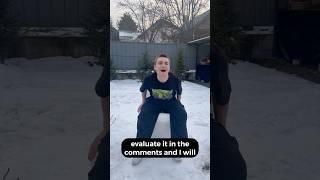 I BUILT a TOILET out of SNOW