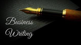 Introduction to Business Writing