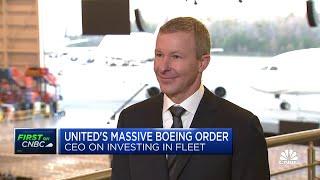 United Airlines CEO Scott Kirby on massive Boeing order: 'It's a really big deal'