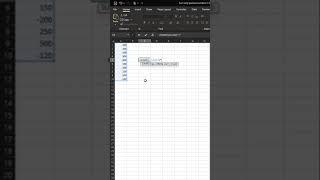 Sum only positive numbers Excel Tips #shorts