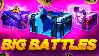 I DID A LOT OF BIG CASE BATTLES AND THIS IS WHAT HAPPENED...