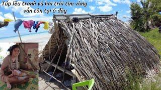 Ngôi làng toàn túp lều tranh với hai trái tim vàng  