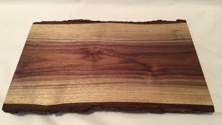 Live Edge Walnut Cutting Boards/ Serving Trays