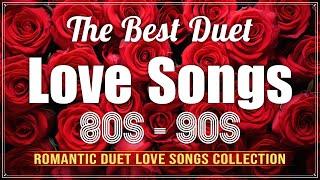 Love Songs Duet 70's 80's 90's - Best Duets Love Songs Of All Time With Lyrics | Romantic Love Songs