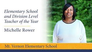 2025 YCSD Division Teacher of the Year - Michelle Rower