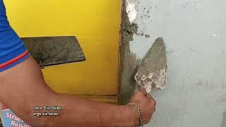 How to repair concrete surfaces using Eurotiles Structural Repair Mortar