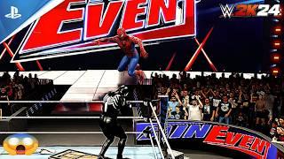 Venom Takes on Spider-Man | WWE 2K24 Marvel Fight #wwe #wwe2k24 #spiderman #venom3 #gaming #marvel