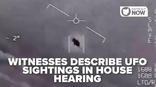 Lawmakers, witnesses seek to 'cut through the secrecy' on UFOs at House hearing