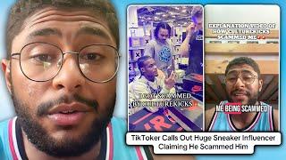 TikToker Called Out For Scamming In Wild Sneaker Drama