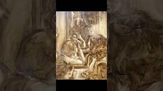 Underpainting started! #portraiture #figurative art #figurative #oilpainting #process