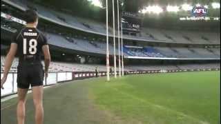 2014 AFL Draft stars' trick shot challenge