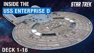 Inside the USS Enterprise D (Deck 1-16)