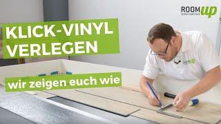 Klick-Vinylboden verlegen - wir zeigen Euch wie | Room Up